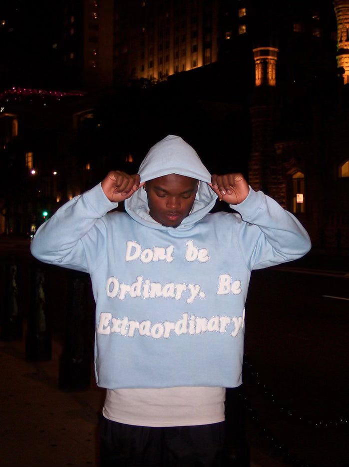 D.B.O.B.E Baby Blue Hoodie