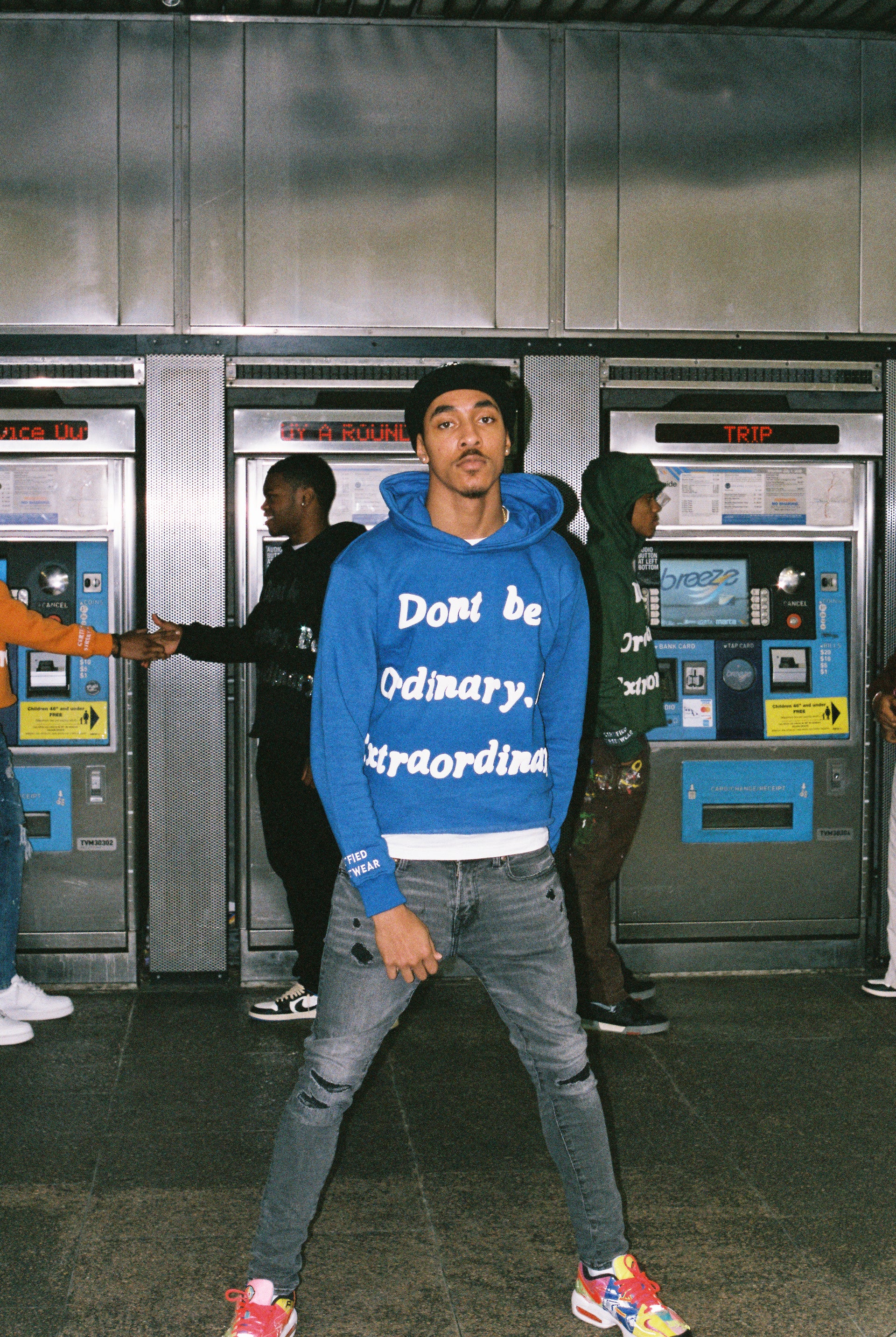 D.B.O.B.E Royal Blue Hoodie