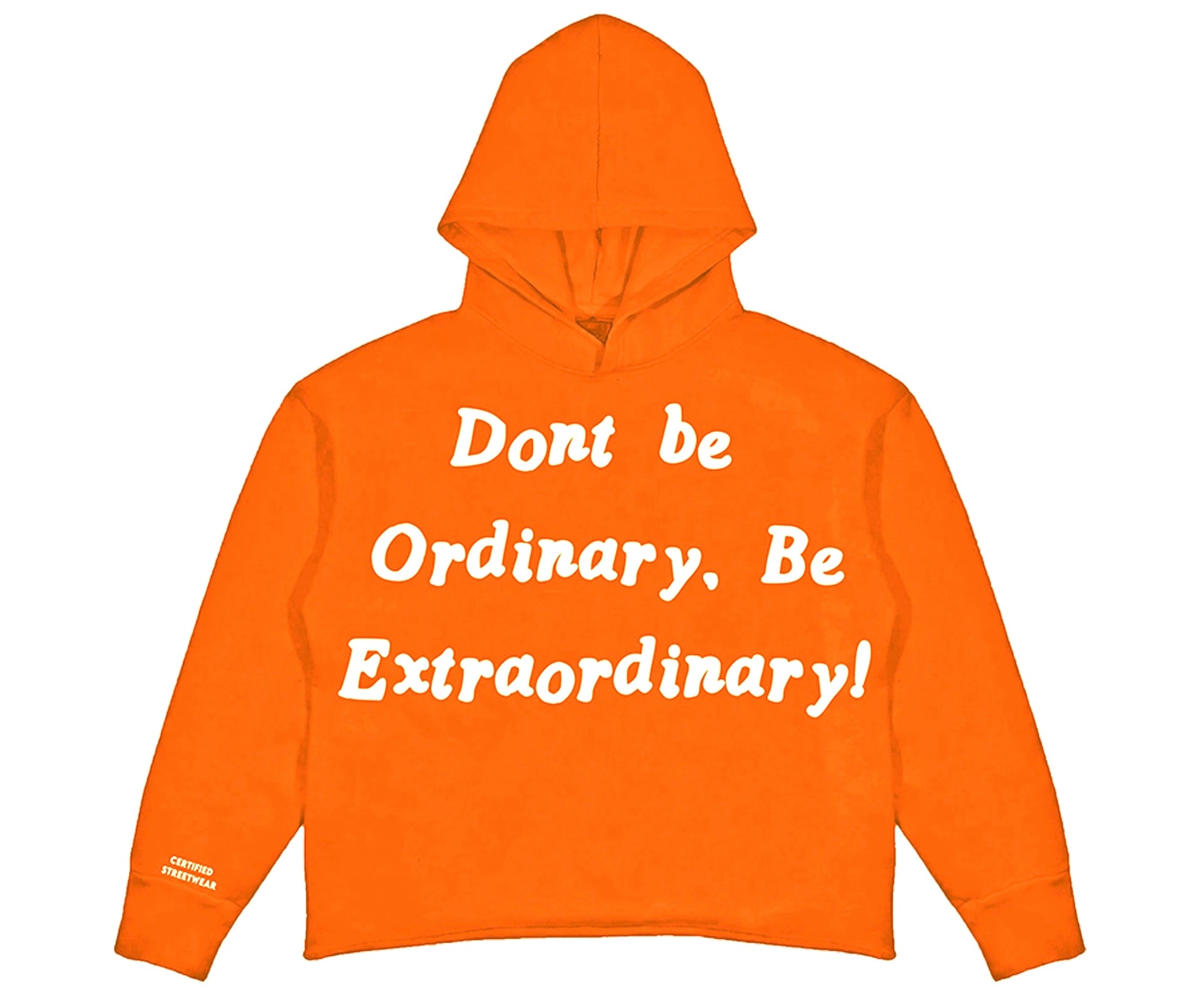 D.B.O.B.E Orange Hoodie